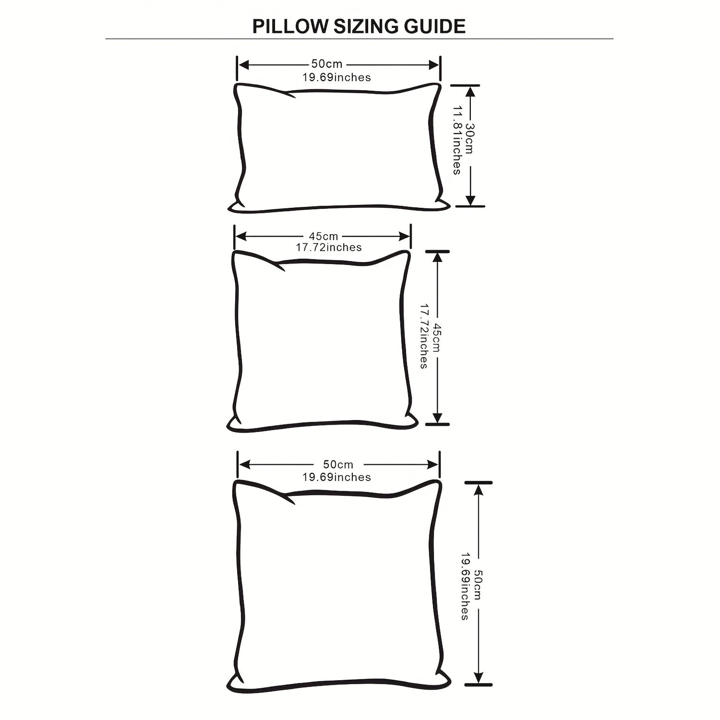 Cross-stitch Decorative throw Pillow Cover