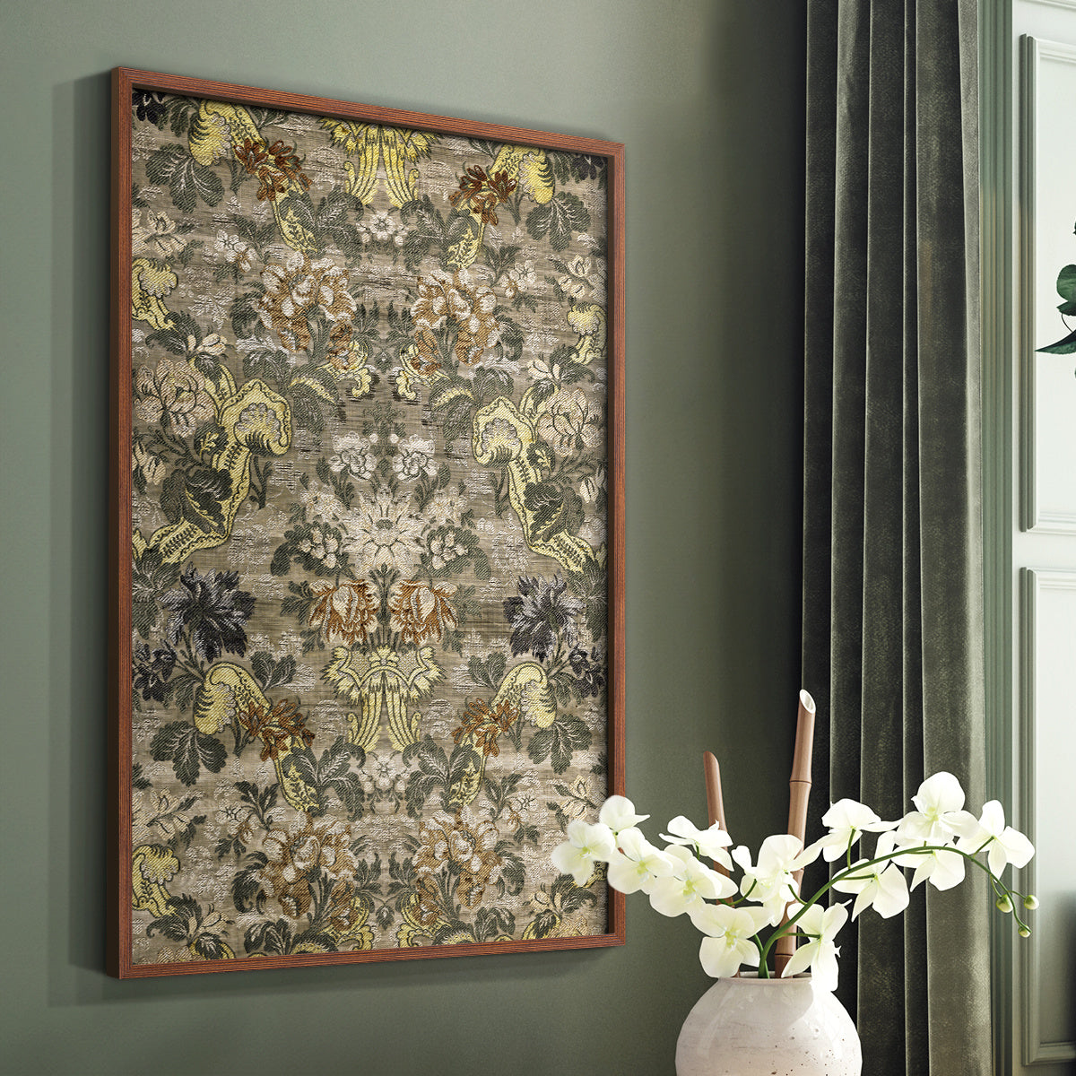 Floral and botanical Framed Print