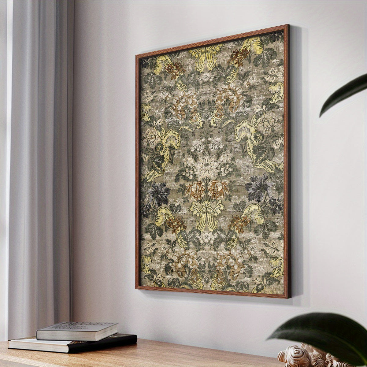 Floral and botanical Framed Print