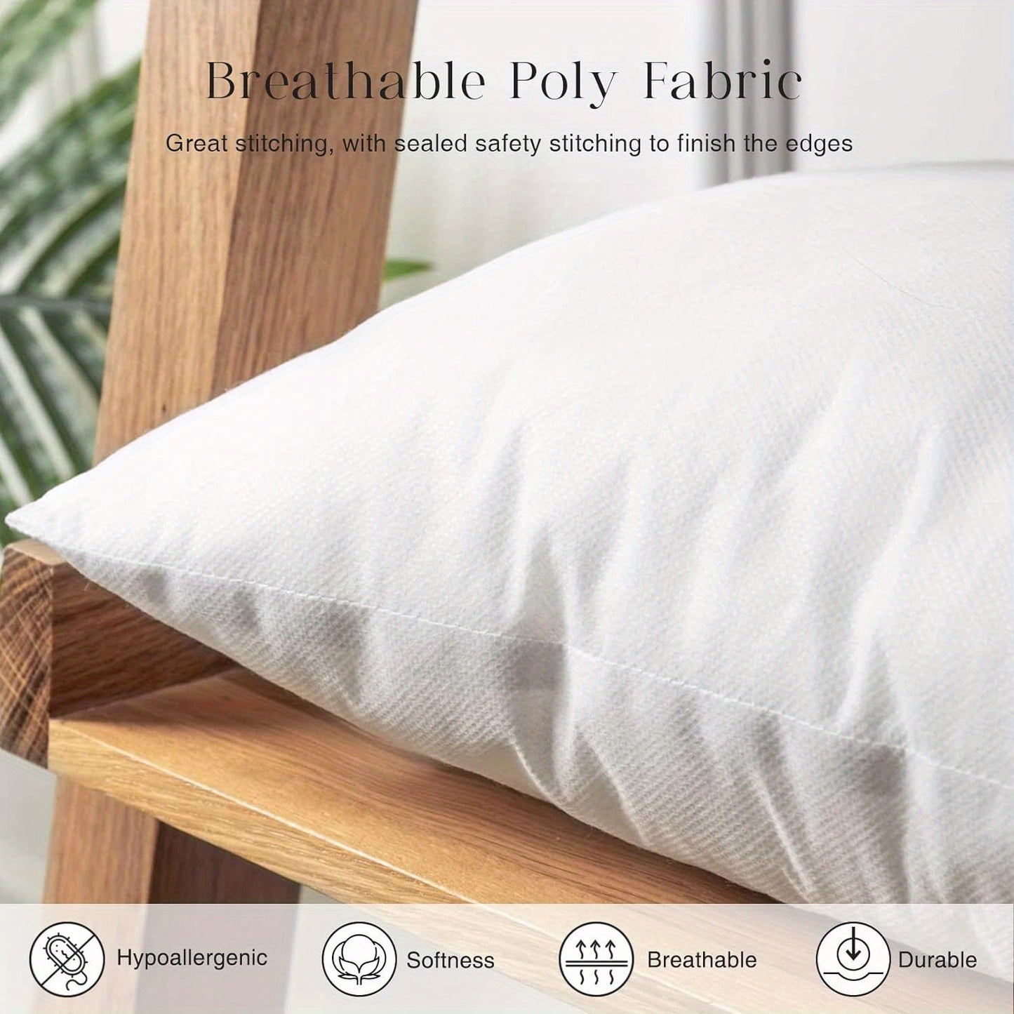 Hypoallergenic Throw Pillow Inserts