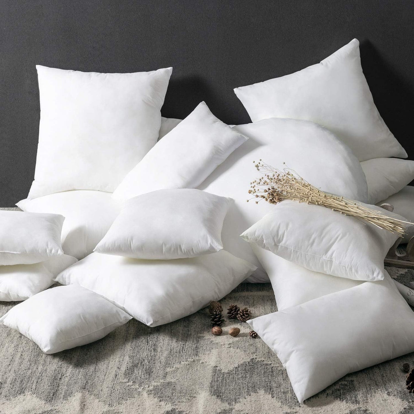 Hypoallergenic Throw Pillow Inserts