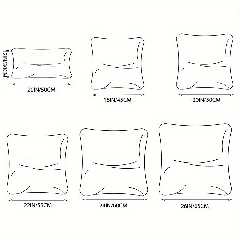 Hypoallergenic Throw Pillow Inserts