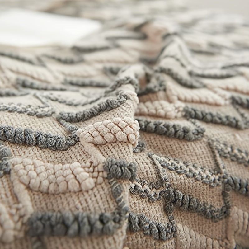 Vintage Jacquard Throw Blanket