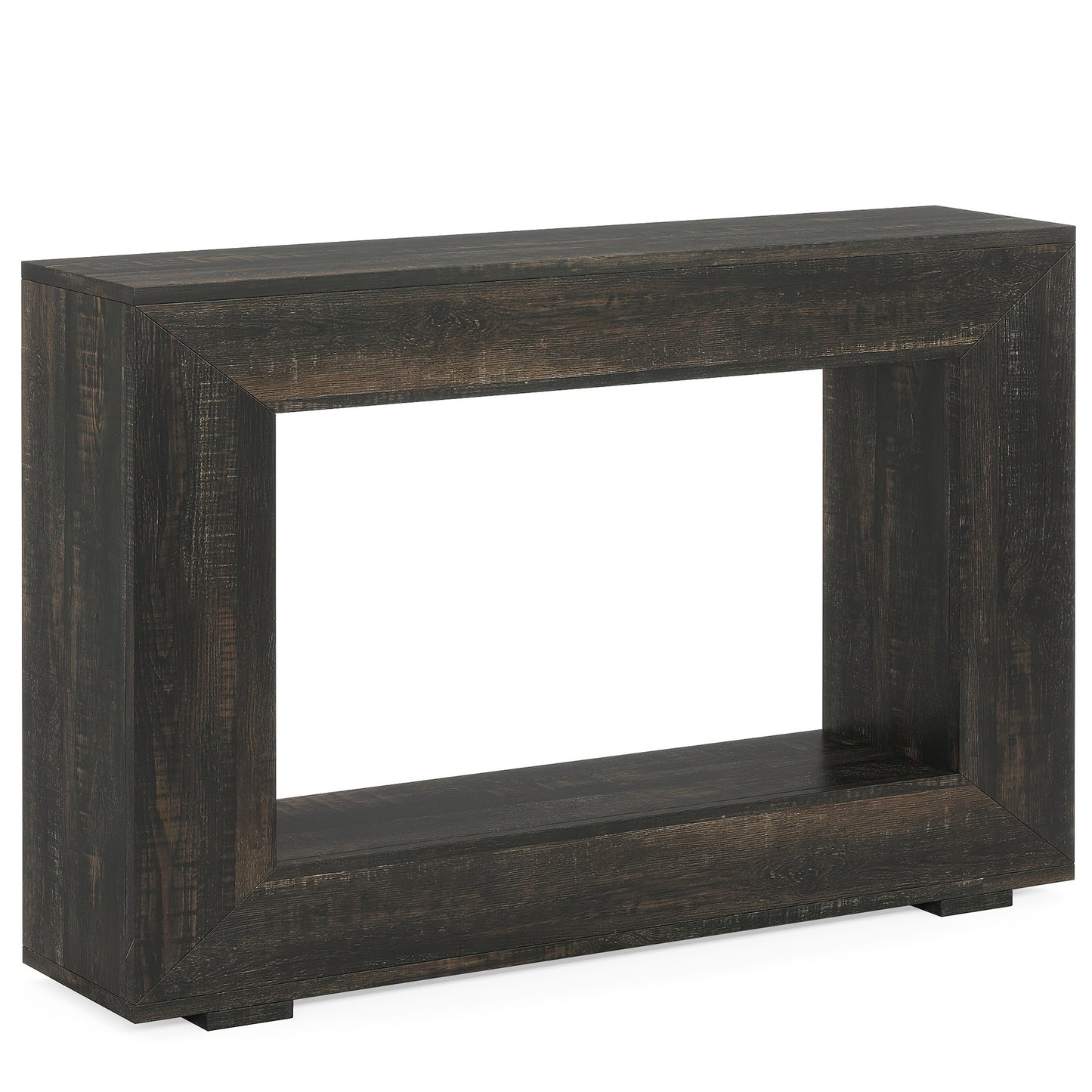 Rustic wood and Metal Console Table - solid wood furniture by Chic Woods