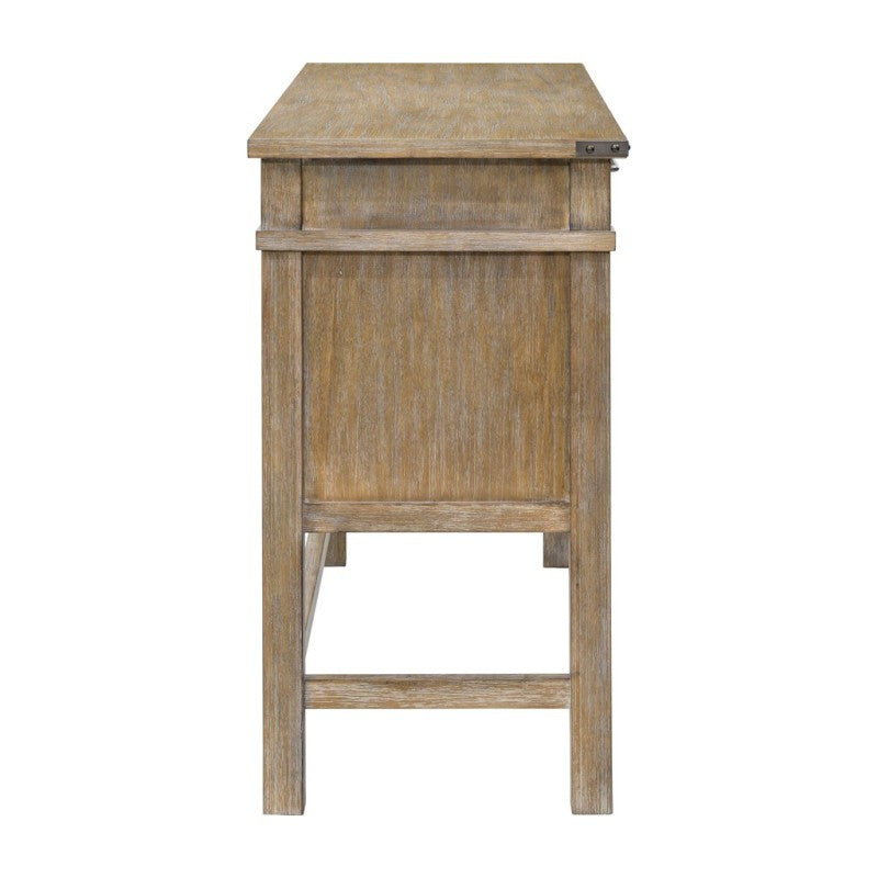 Belfast 54” Modern Rustic Console | Solid Wood with Reclaimed Finish