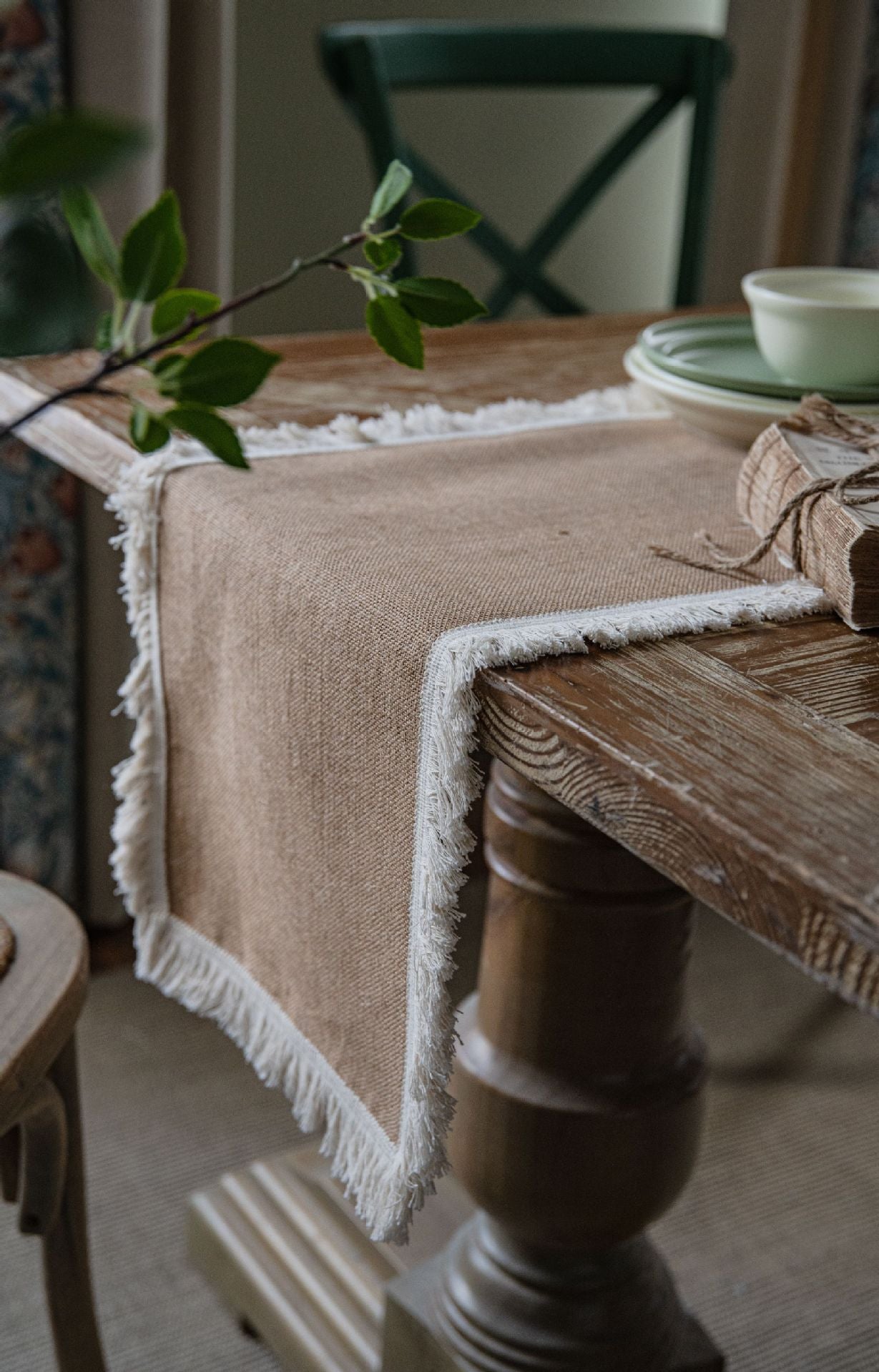 Burlap Natural Jute Table Runner