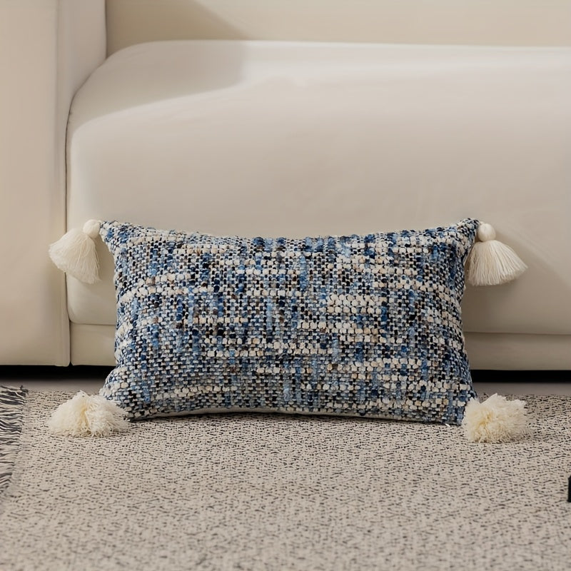 Bohemian Vintage Stripes Chenille decorative Pillow cover
