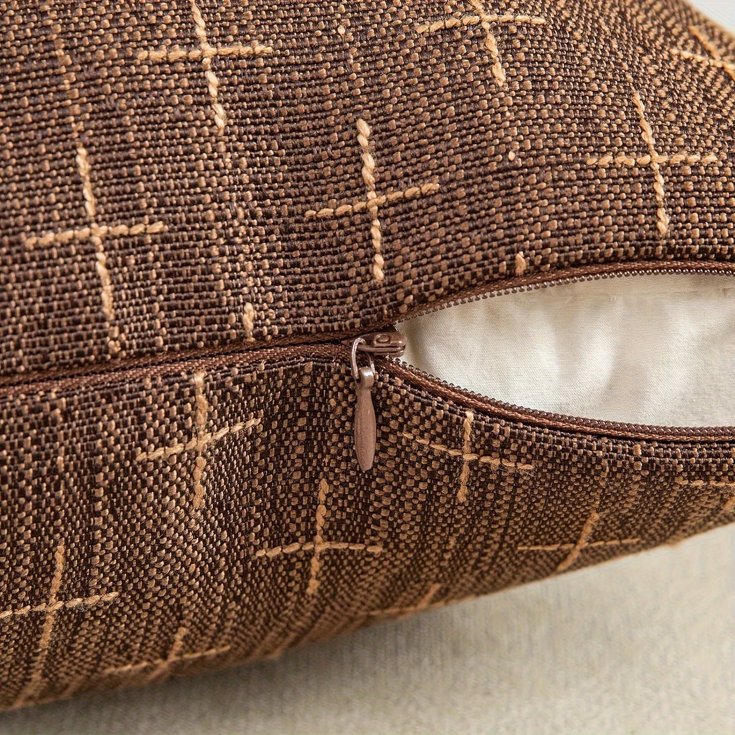 Cross-stitch Decorative throw Pillow Cover