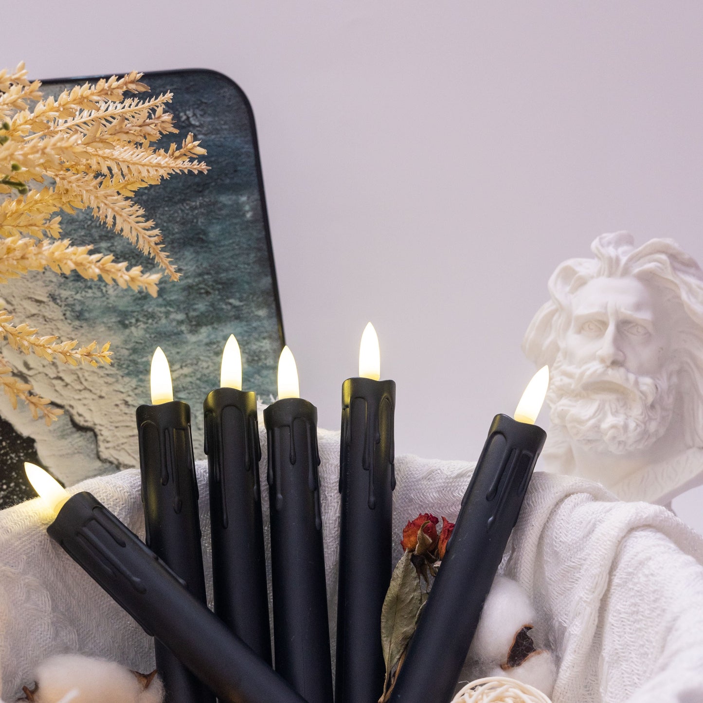 Flameless LED Taper Candles