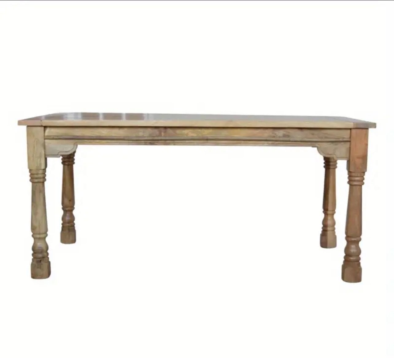 The Harveststead Extendable Mango Wood Dining Table - solid wood furniture by Chic Woods