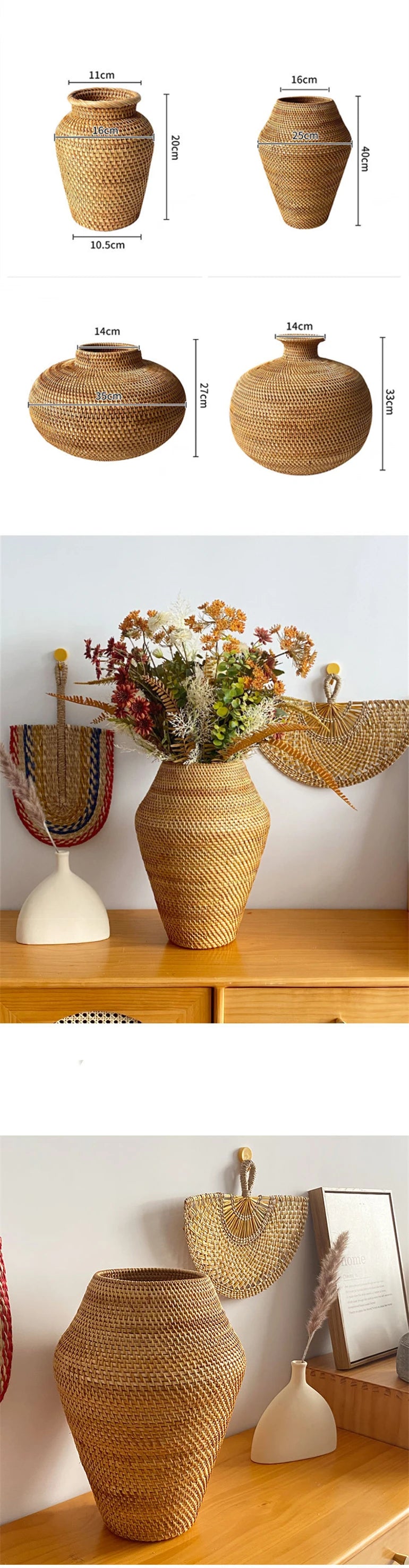 Large Rattan Flower