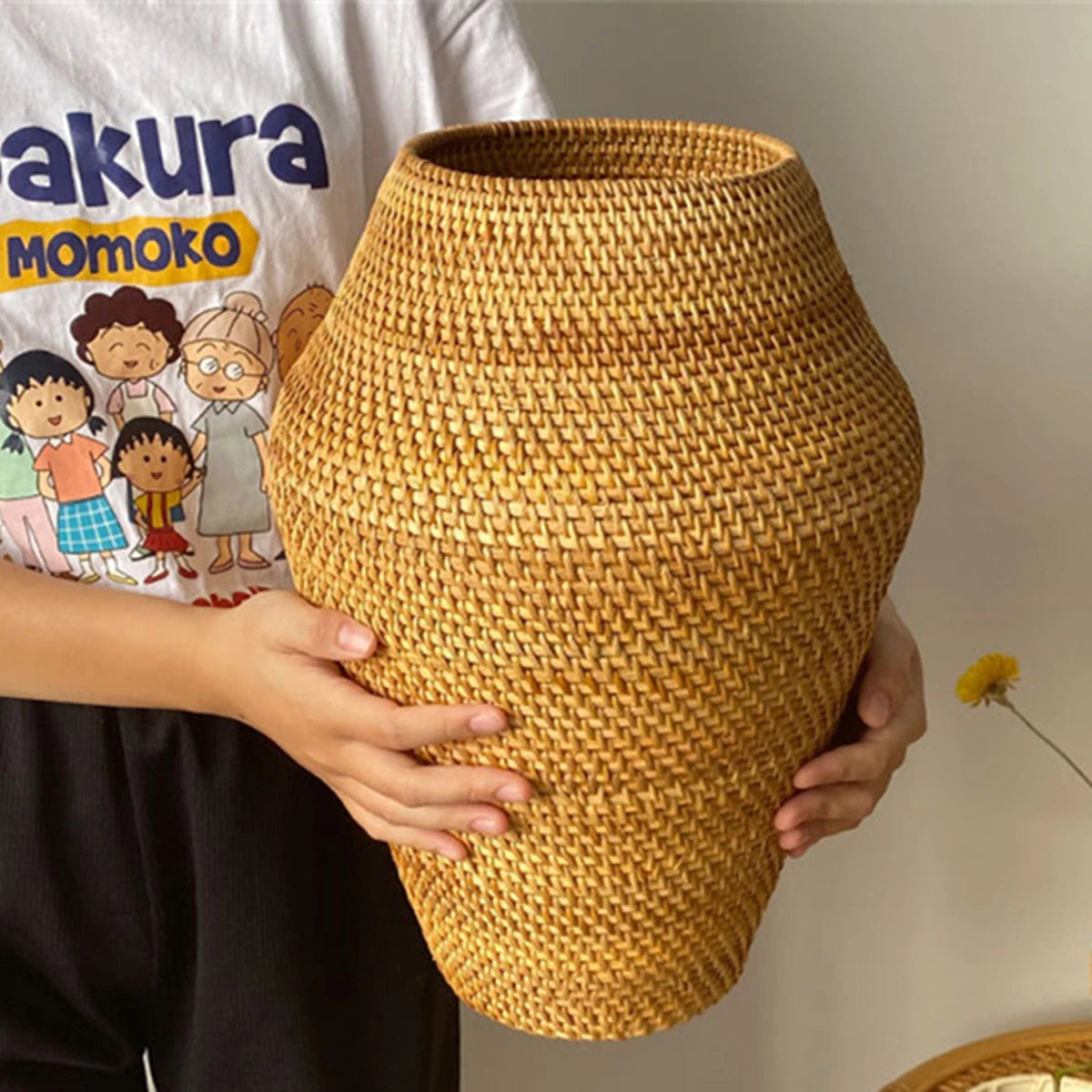 Large Rattan Flower