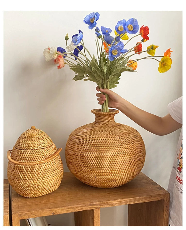 Large Rattan Flower