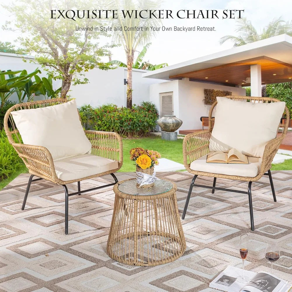 7 Piece Bohemian Patio Set