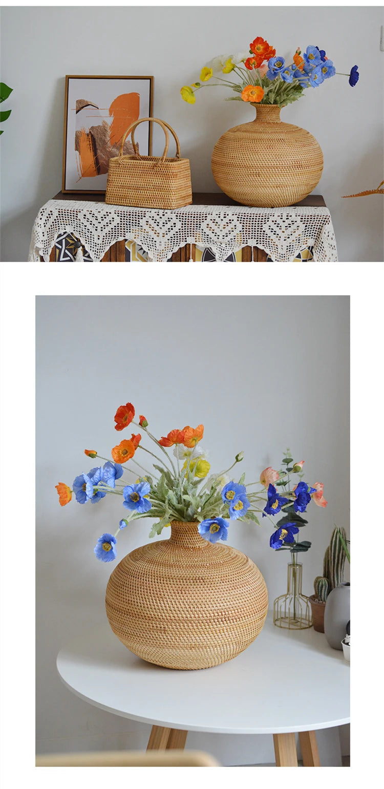 Large Rattan Flower