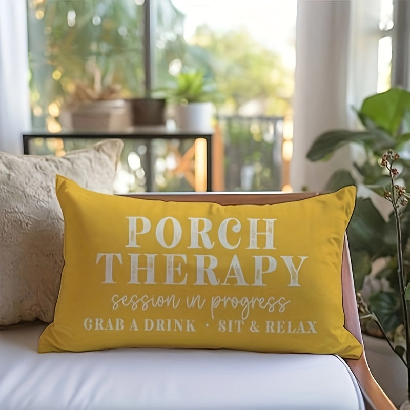 Porch Therapy Session in Progress"