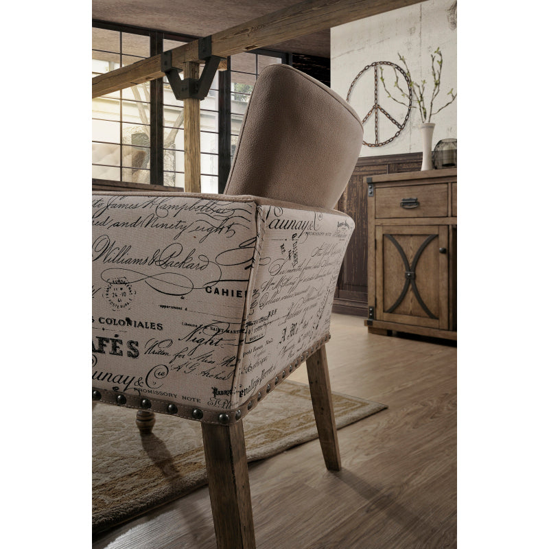 Kingsley Driftwood Dining Armchairs (Set of 2)