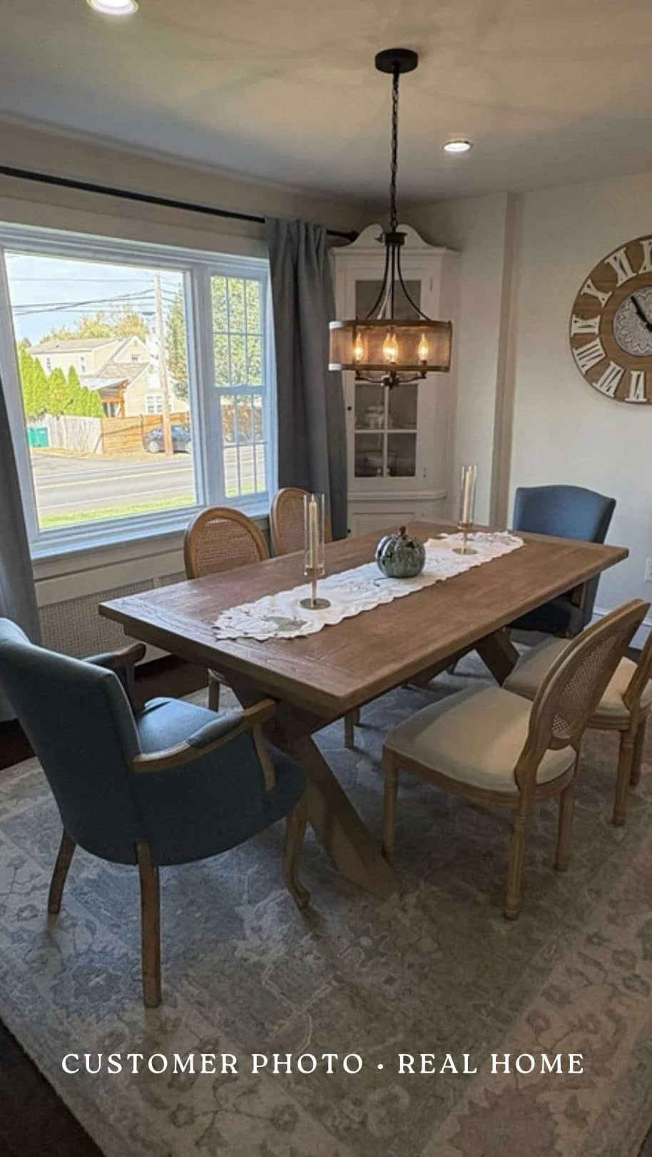 Rattan Back Dining Chairs – Solid Wood & Natural Cane (Sets of 2, 4, 6 & More) - solid wood furniture by Chic Woods