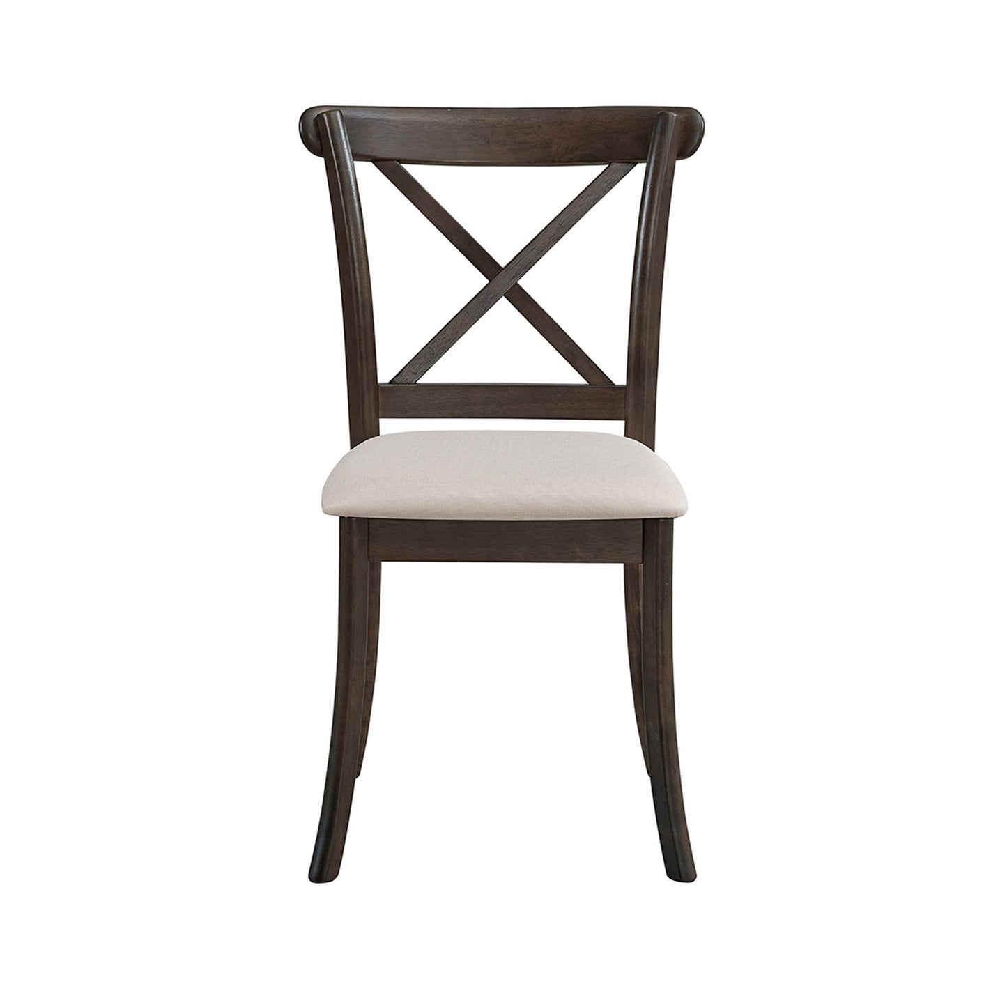 Somerset X-Back Dining Chairs (Set of 2) | Upholstered Farmhouse Style