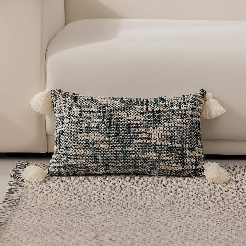 Bohemian Vintage Stripes Chenille decorative Pillow cover