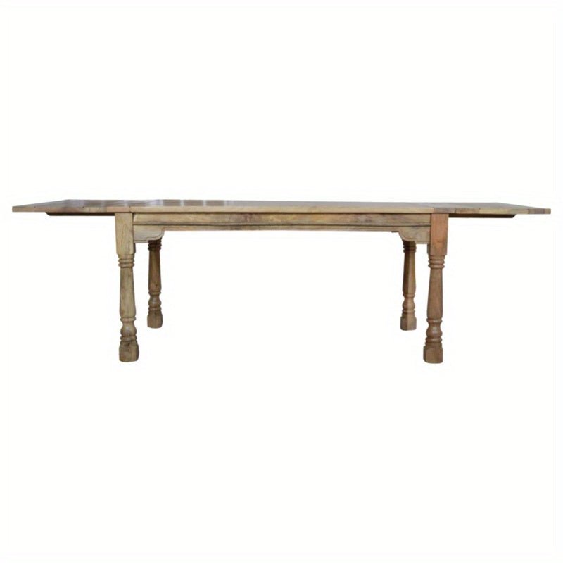The Harveststead Extendable Mango Wood Dining Table - solid wood furniture by Chic Woods
