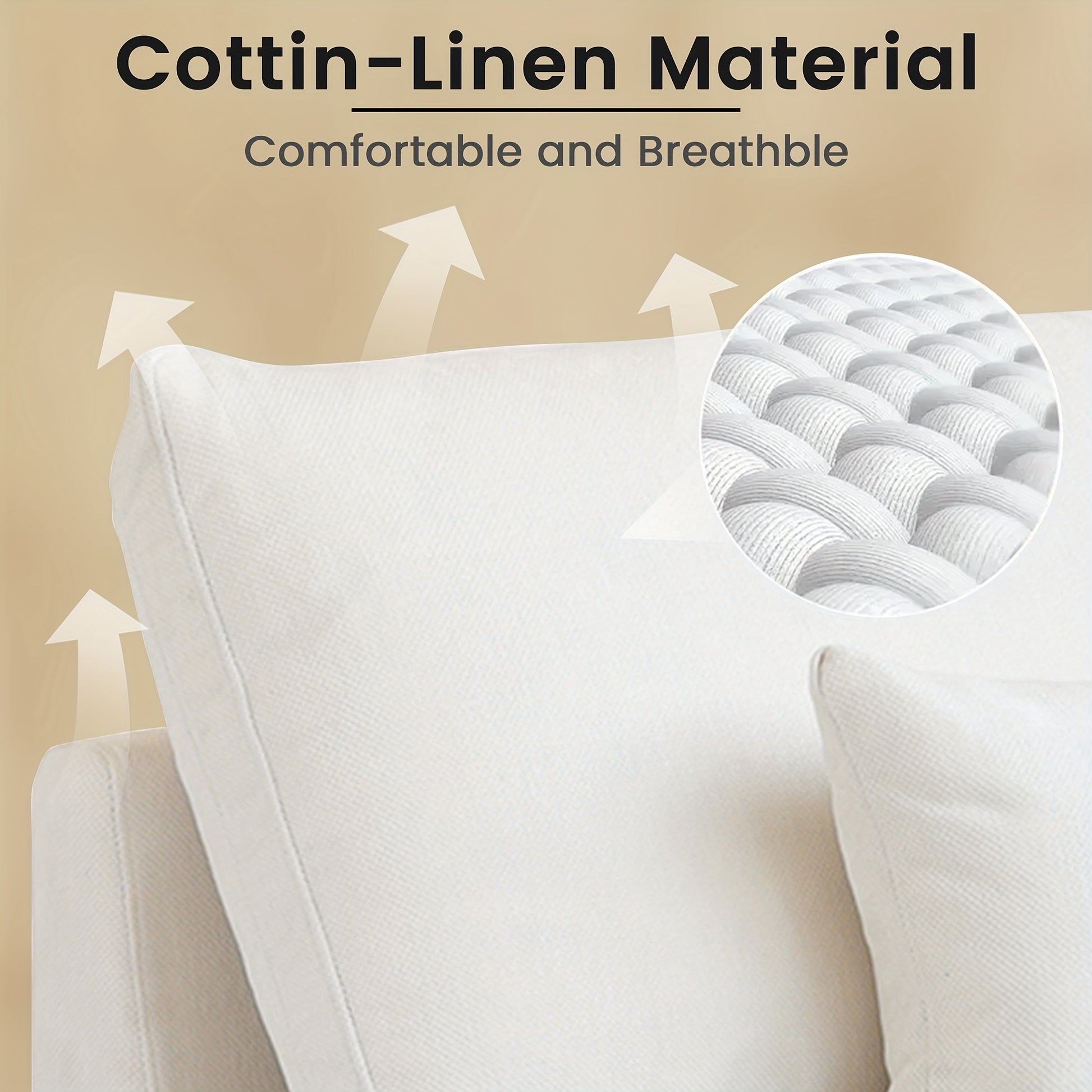 Chic Woods Home Collection — The Fairmount Modular Cloud Sectional - solid wood furniture by Chic Woods