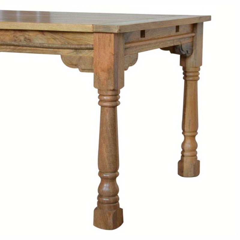 The Harveststead Extendable Mango Wood Dining Table - solid wood furniture by Chic Woods