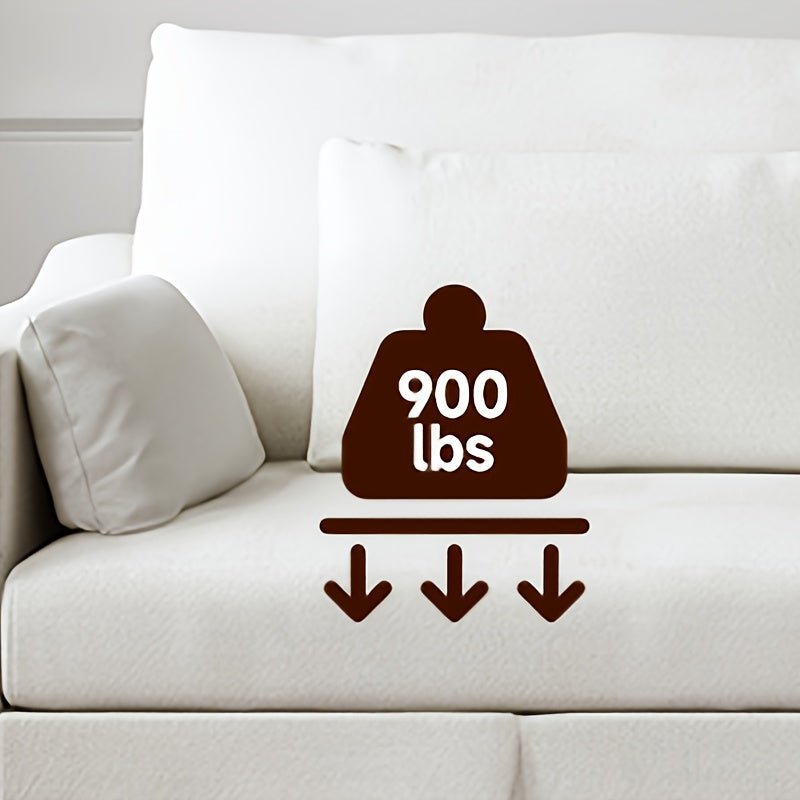 The Linden 84” Modern Loveseat — Slipcover Style - solid wood furniture by Chic Woods