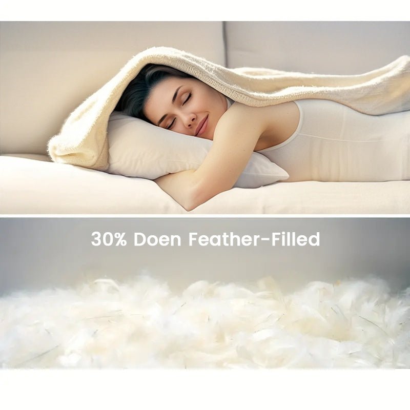 Chic Woods Home Collection — The Fairmount Modular Cloud Sectional - solid wood furniture by Chic Woods