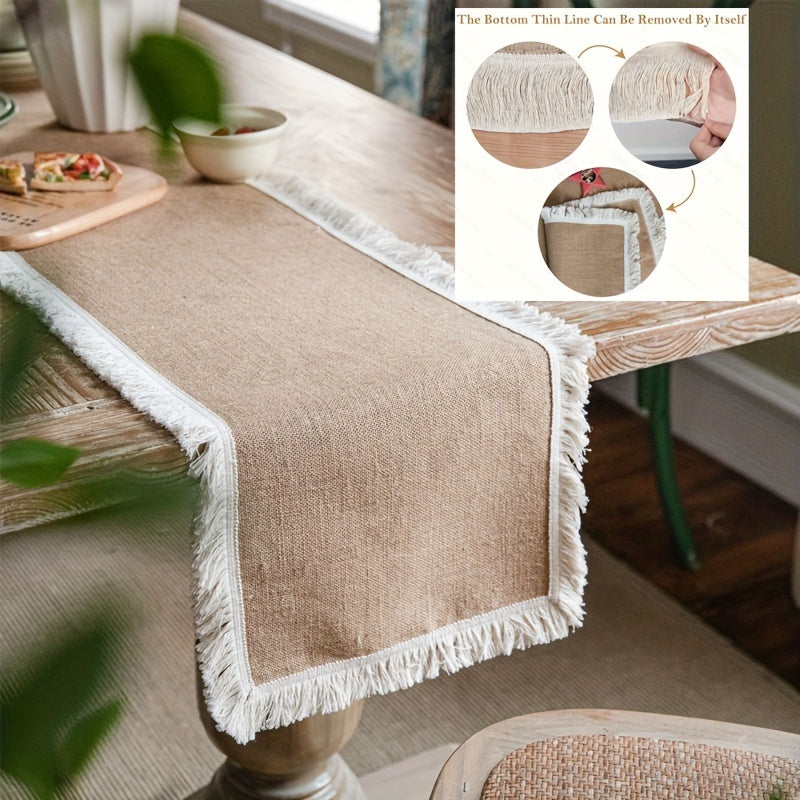 Burlap Natural Jute Table Runner
