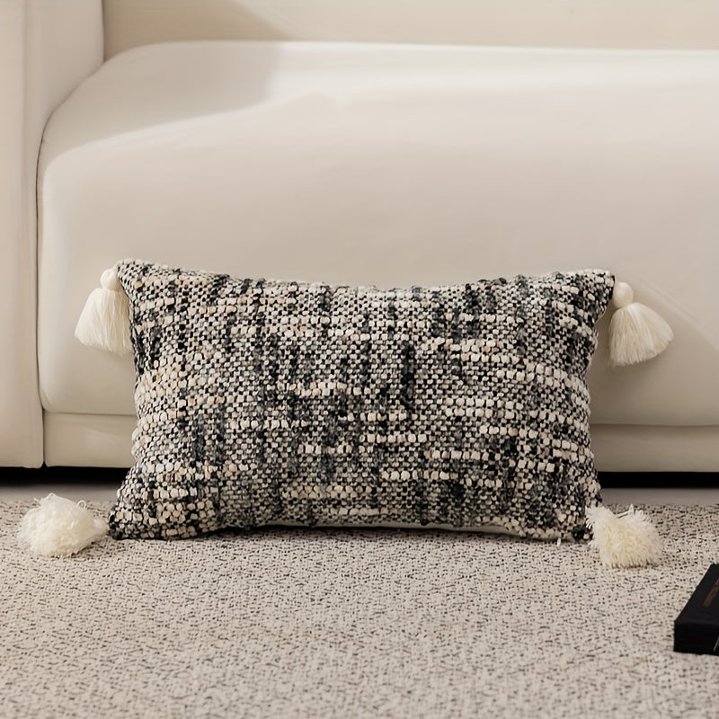 Bohemian Vintage Stripes Chenille decorative Pillow cover