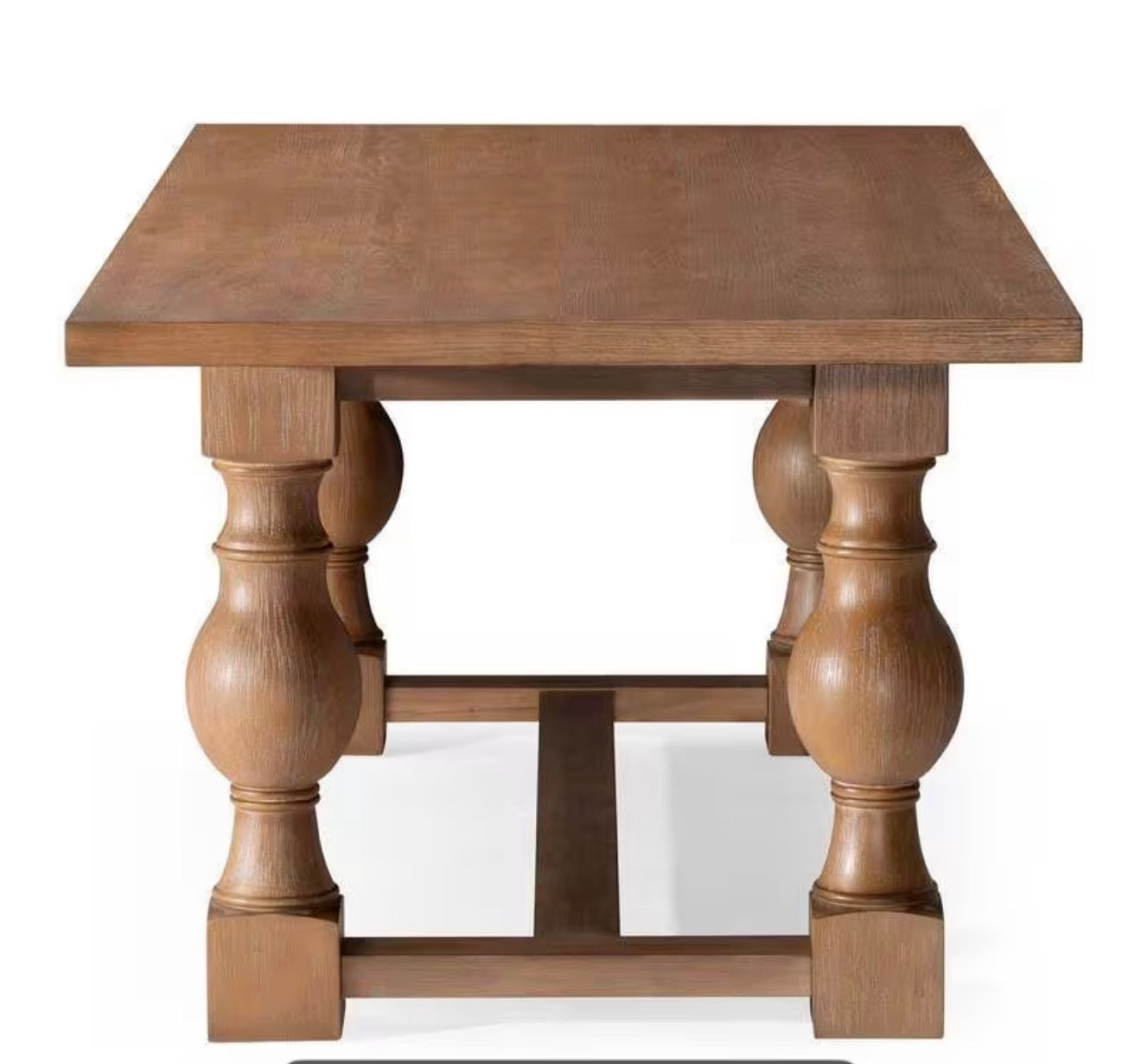 Leon Solid Wood Dining Table –