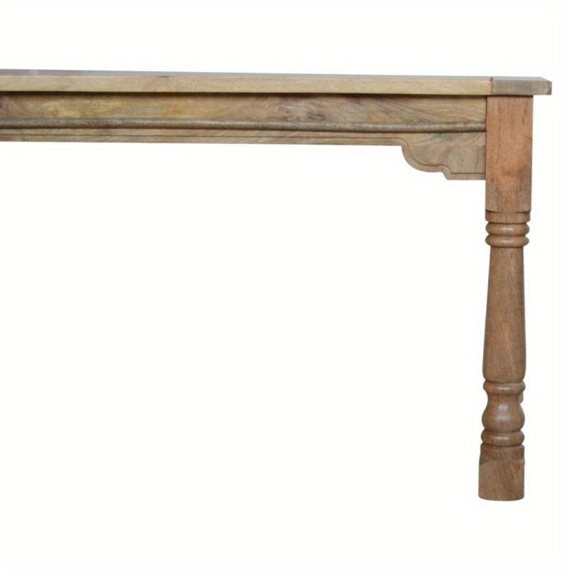 The Harveststead Extendable Mango Wood Dining Table - solid wood furniture by Chic Woods