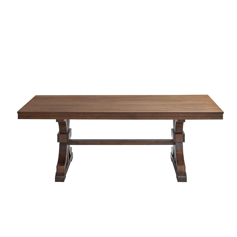 stanford Oak Trestle Dining Table (Seats 6–8)