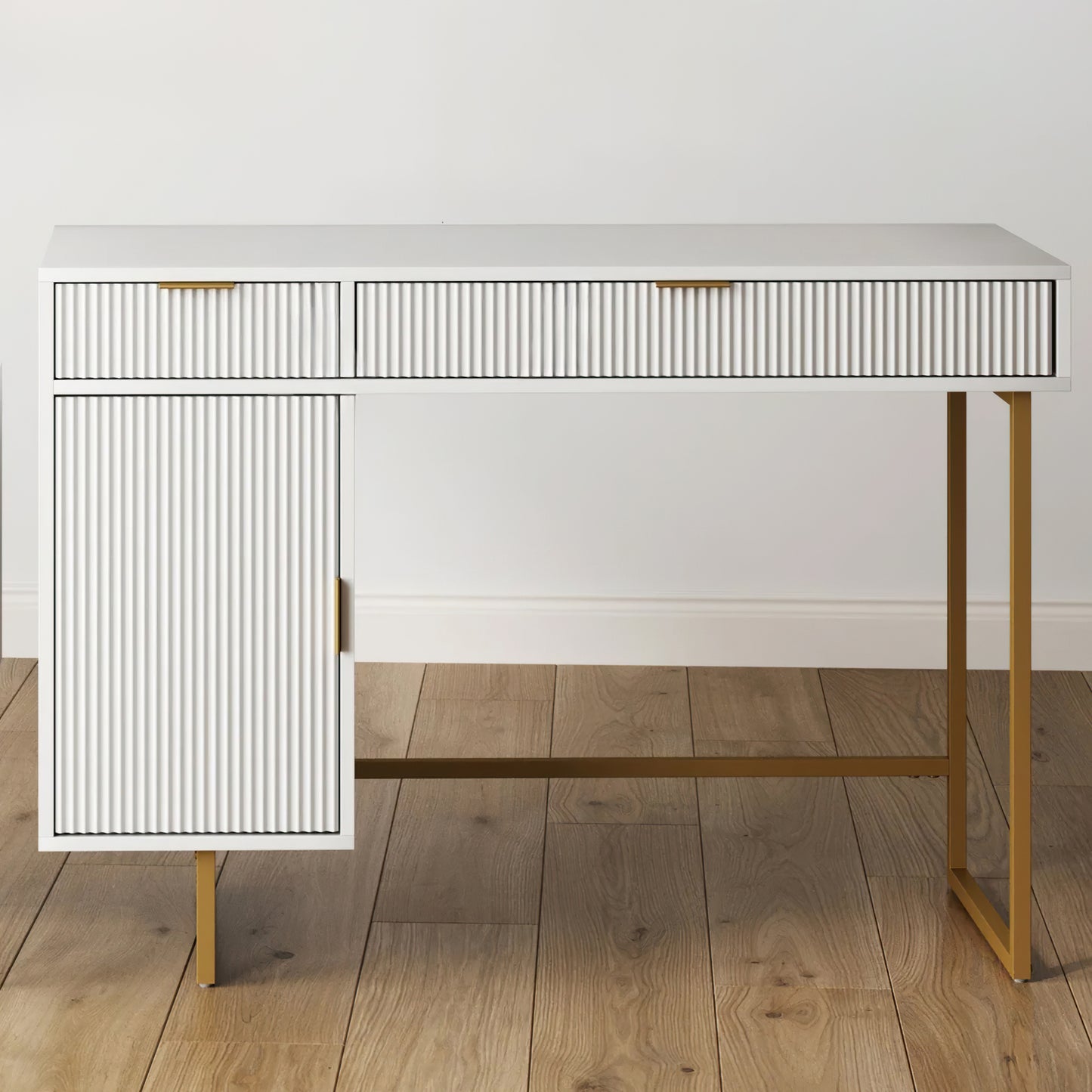 Chic Woods Home Collection — The Rowan 47” Storage Desk - solid wood furniture by Chic Woods