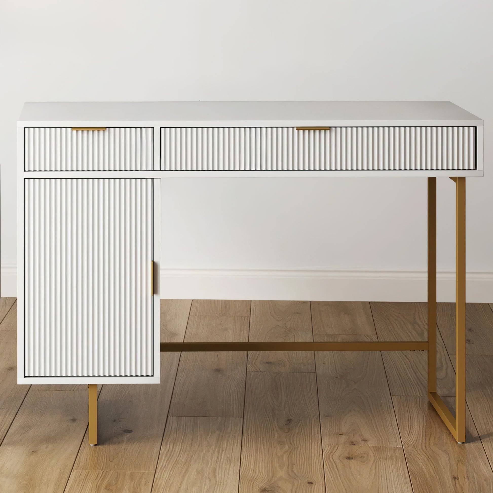 Chic Woods Home Collection — The Rowan 47” Storage Desk - solid wood furniture by Chic Woods