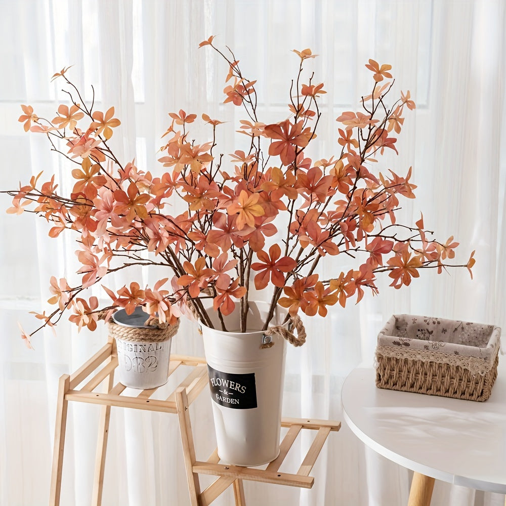 Artificial Flowers Bouquet set of 3 branches
