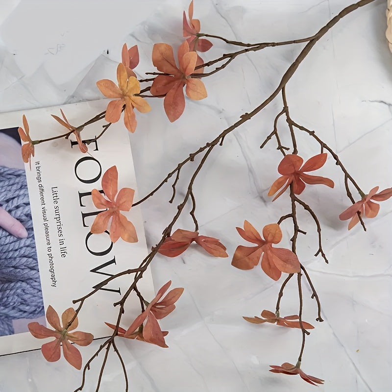 Artificial Flowers Bouquet set of 3 branches