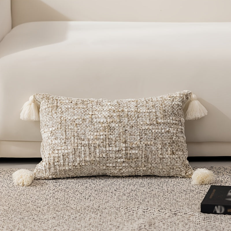 Bohemian Vintage Stripes Chenille decorative Pillow cover