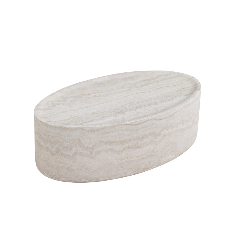 Contemporary Oval Coffee Table, Perfect for Decorating And Utilizing in Your Living Space