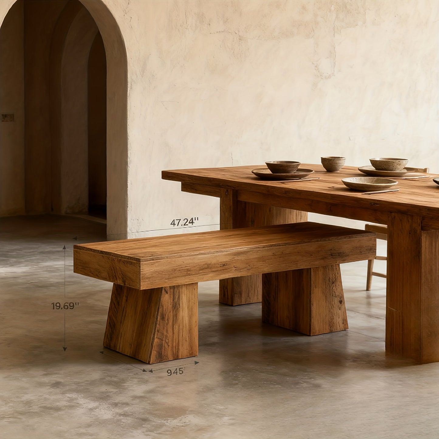 Chic Woods Home Collection — The Kora Low Table - solid wood furniture by Chic Woods