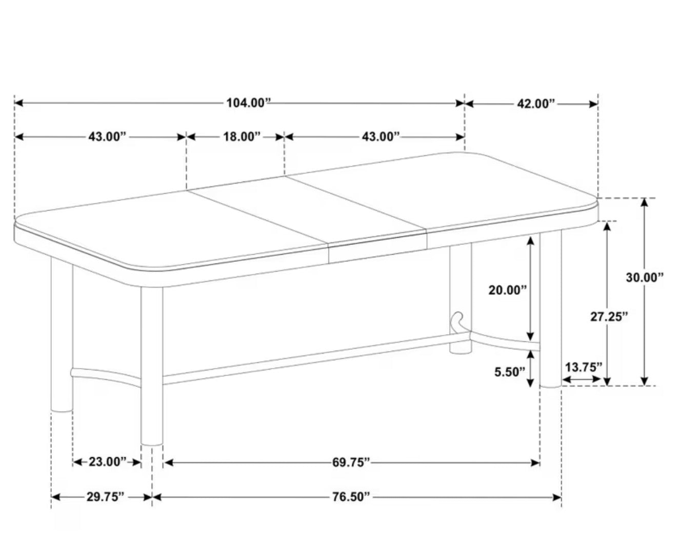 Mercer Extension Dining Table
