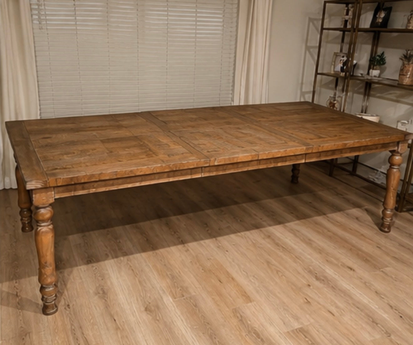 Sawyer Farmhouse Extension Dining Table