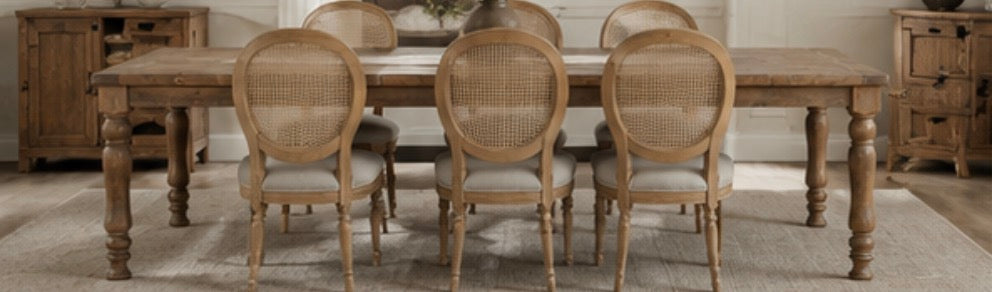 Sawyer Farmhouse Extension Dining Table