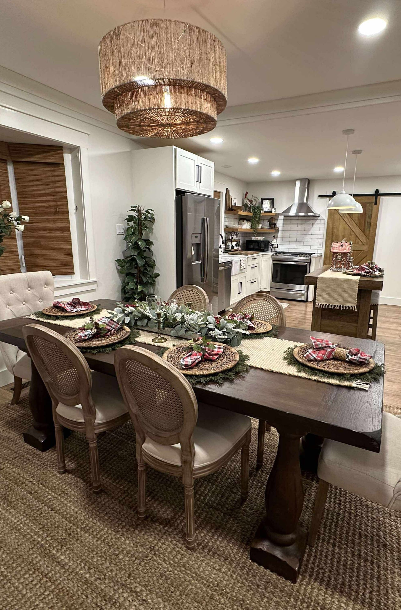 Rattan Back Dining Chairs — Solid Wood & Natural Cane

(Sets of 2, 4, 6 & More)