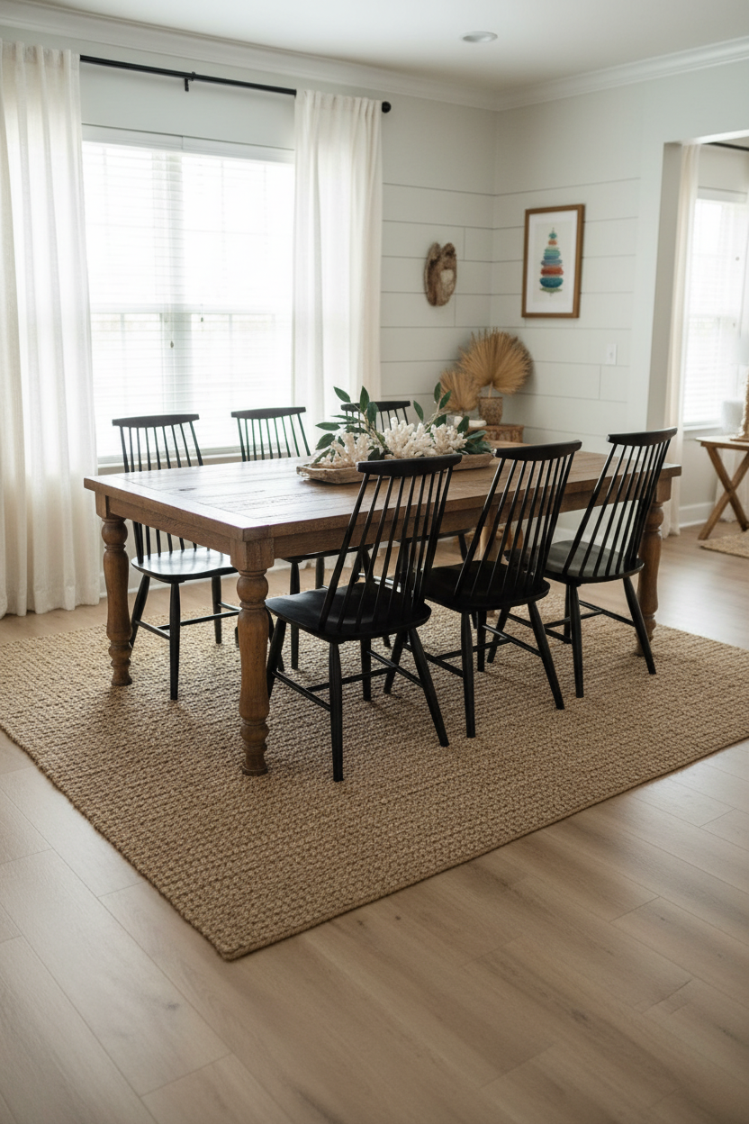Sawyer Farmhouse Extension Dining Table