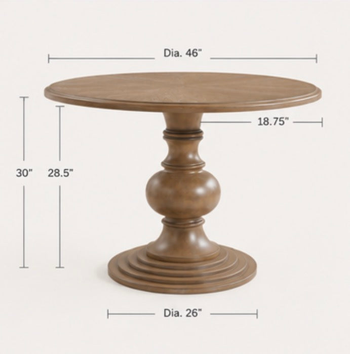 Charlotte Round Dining Table