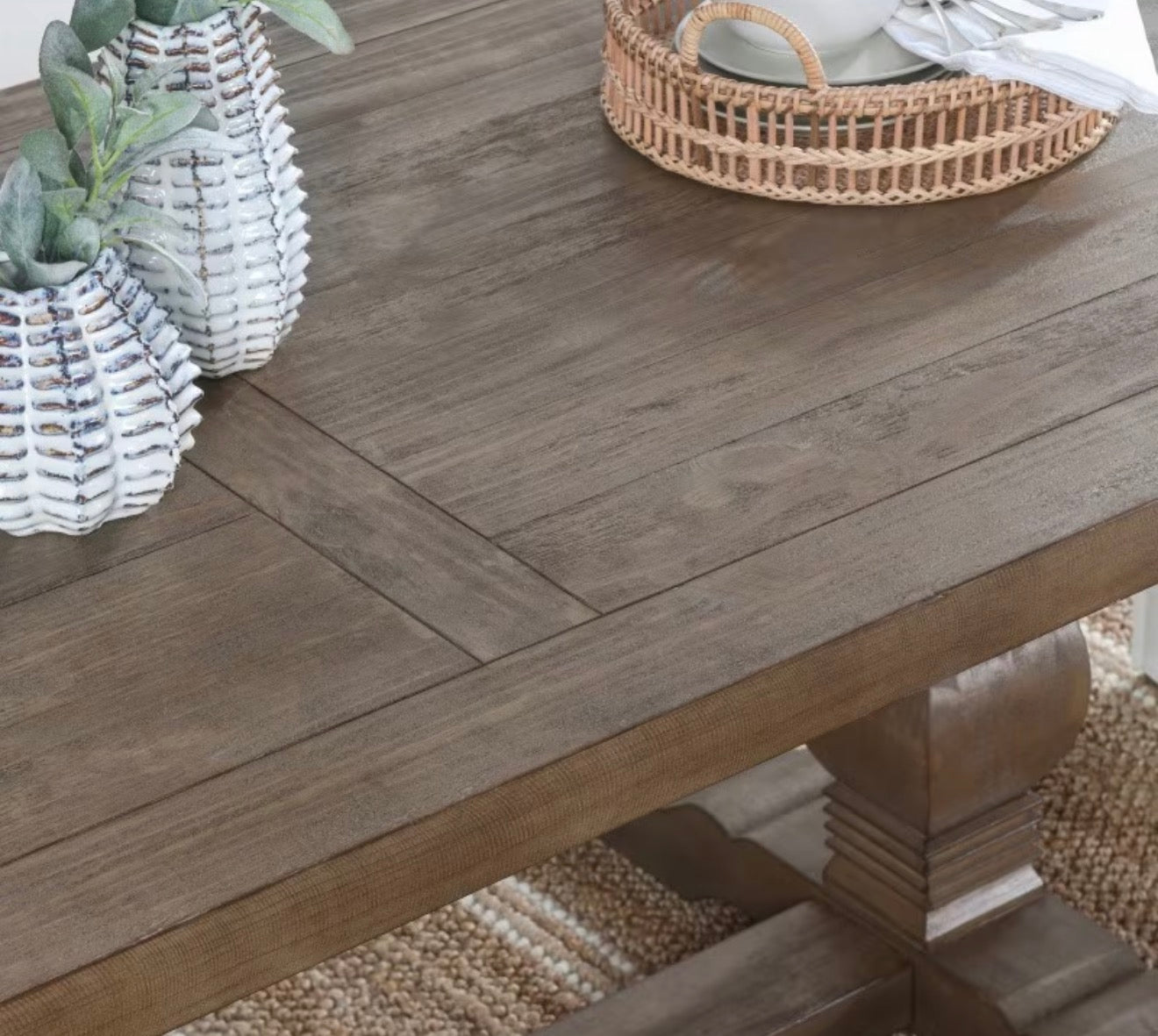 Valentina Trestle Extension Dining Table