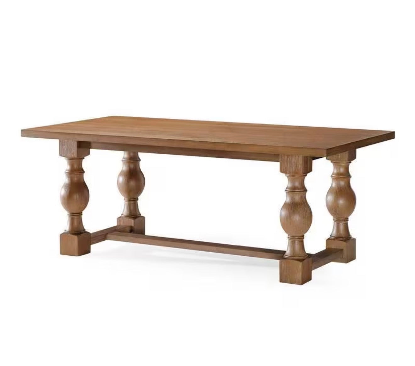Leon Solid Wood Dining Table –