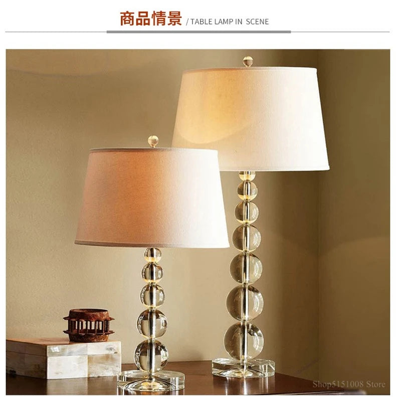 Crystal Table Lamps